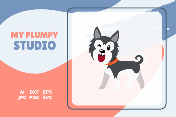 Dog Animal Flat Art: A Designer's Best Friend for Modern Projects