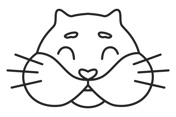Hamster Face. Pet Store Logo: A Playful Brand Asset